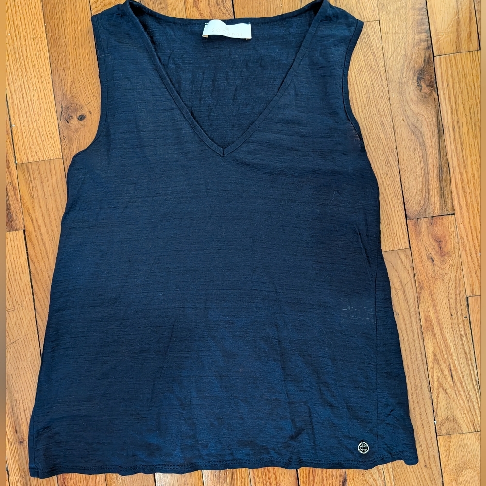 Socapri 100% Flax Tank Top